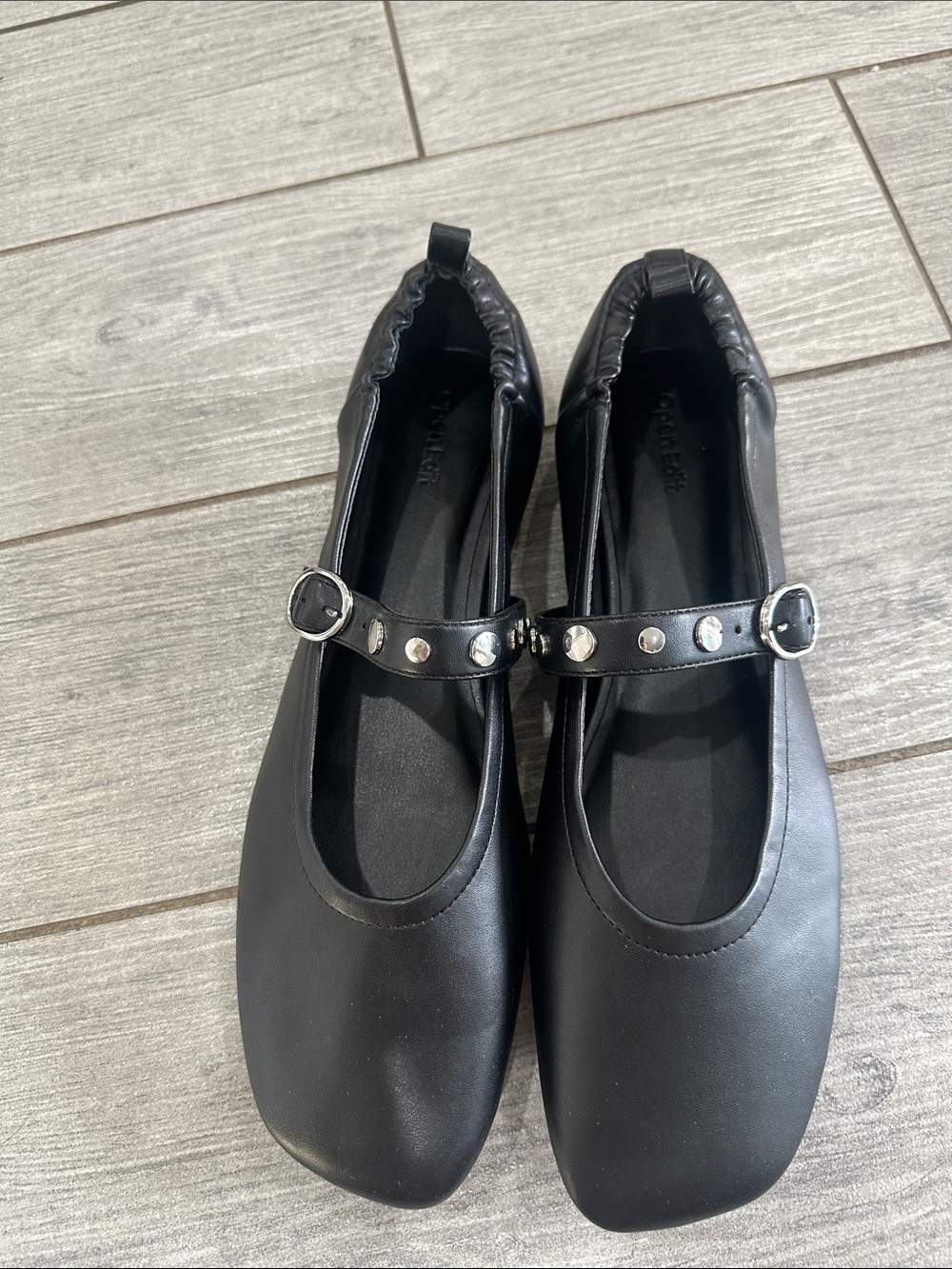Nordstrom Open Edit Amethyst Mary Jane Ballet Flats New! - Picture 12 of 12